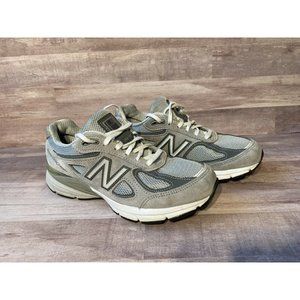 New Balance 990v4 Gray Suede Women’s W990GL4 Running Athletic Shoe Size 6 B
